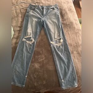 Like new American eagle medium wash jeans